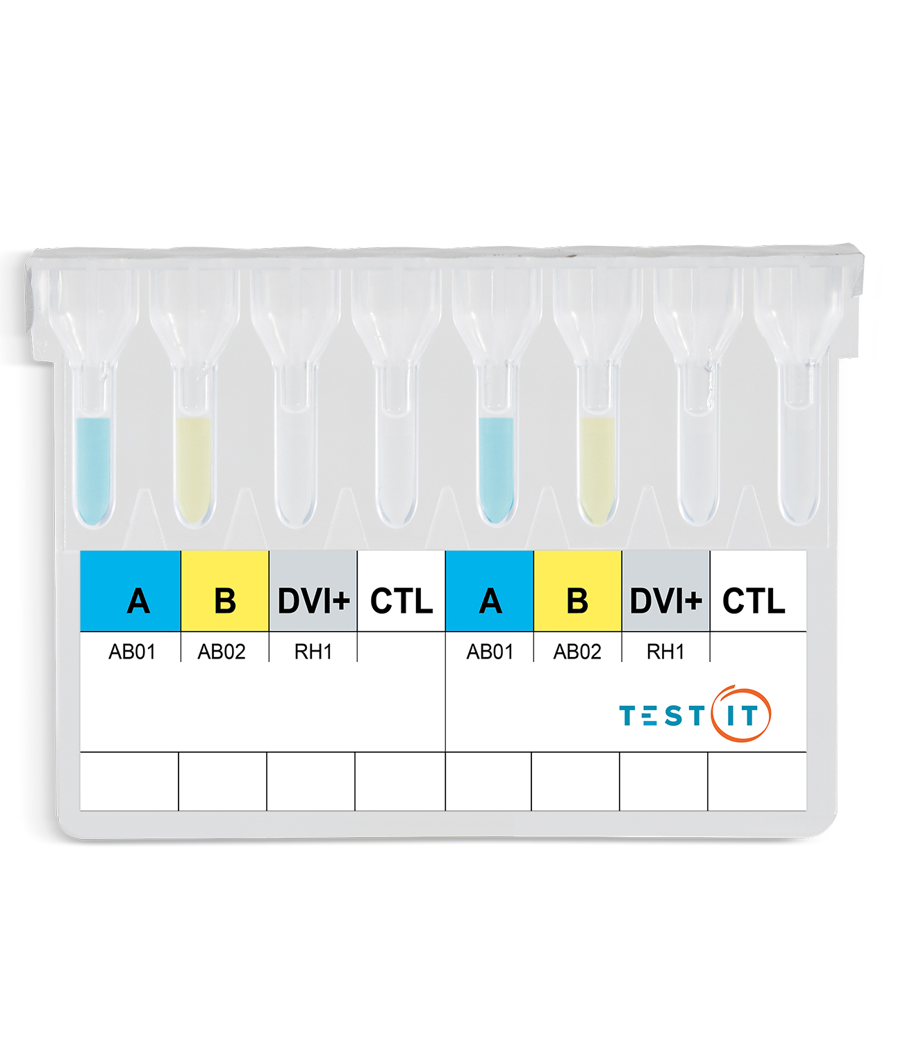 TEST IT Gel Confirm ABO/DVI+ 